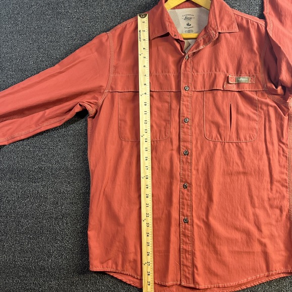 GH Bass & Co‎ Explorer Men's M Res Pocketed Fishing Shirt Long Sleeve - Picture 10 of 16